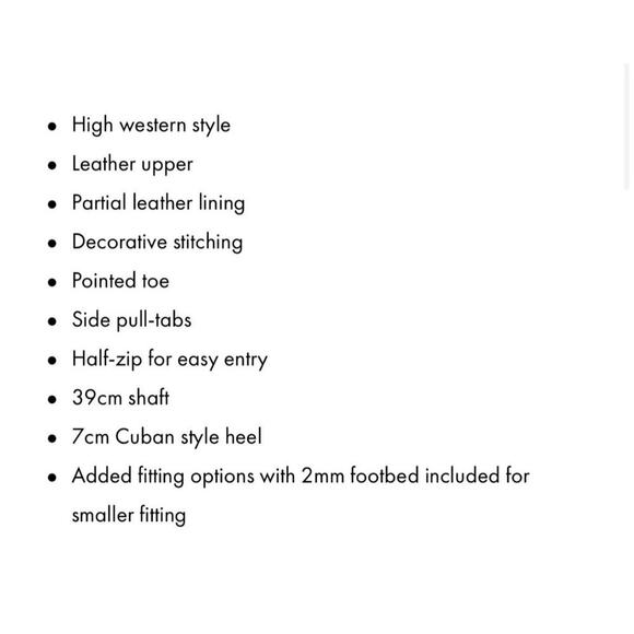 ROC Galveston High Western Boots in White Leather - Picture 11 of 11